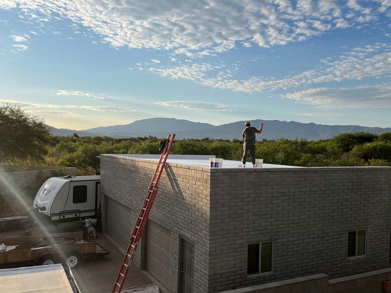 Roof coating in Tucson